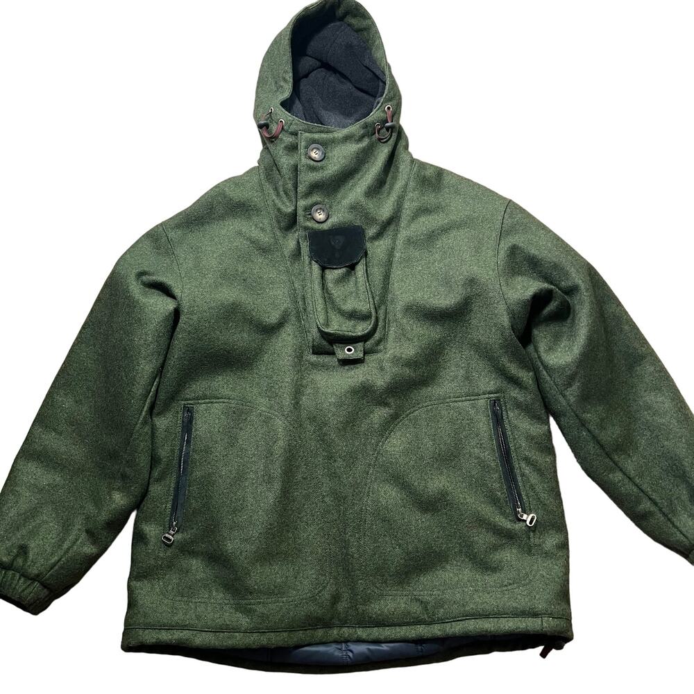 Vintage Post Card Alpaca Wool Jacket